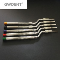 5 sztuka Dental Implant Osteotome instrumenty Dental ekstrakcji zęba narzędzie zatoki szczękowej podnoszenia gięte prosto (wklęsłe porady) 1